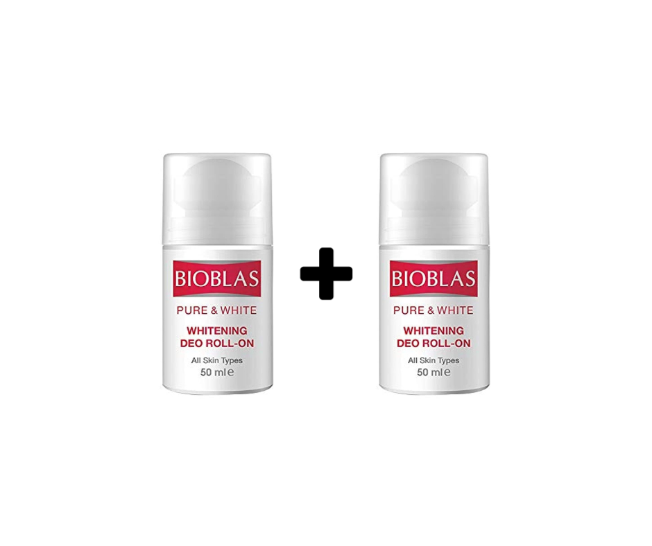 بايوبلاس رول اون للتفتيح 50 مل 1+1 عرض